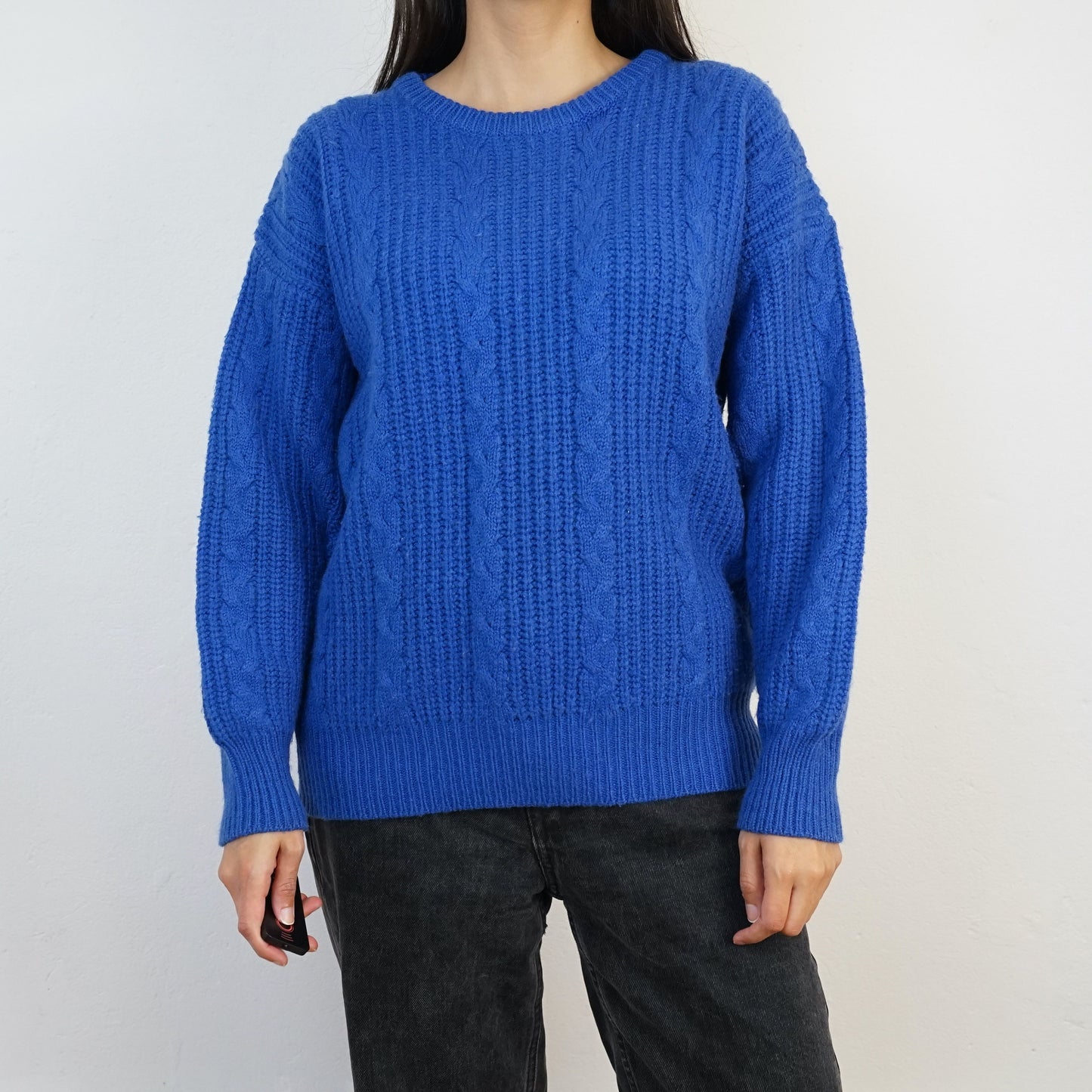 Vintage Sisley Pullover size S wool mix