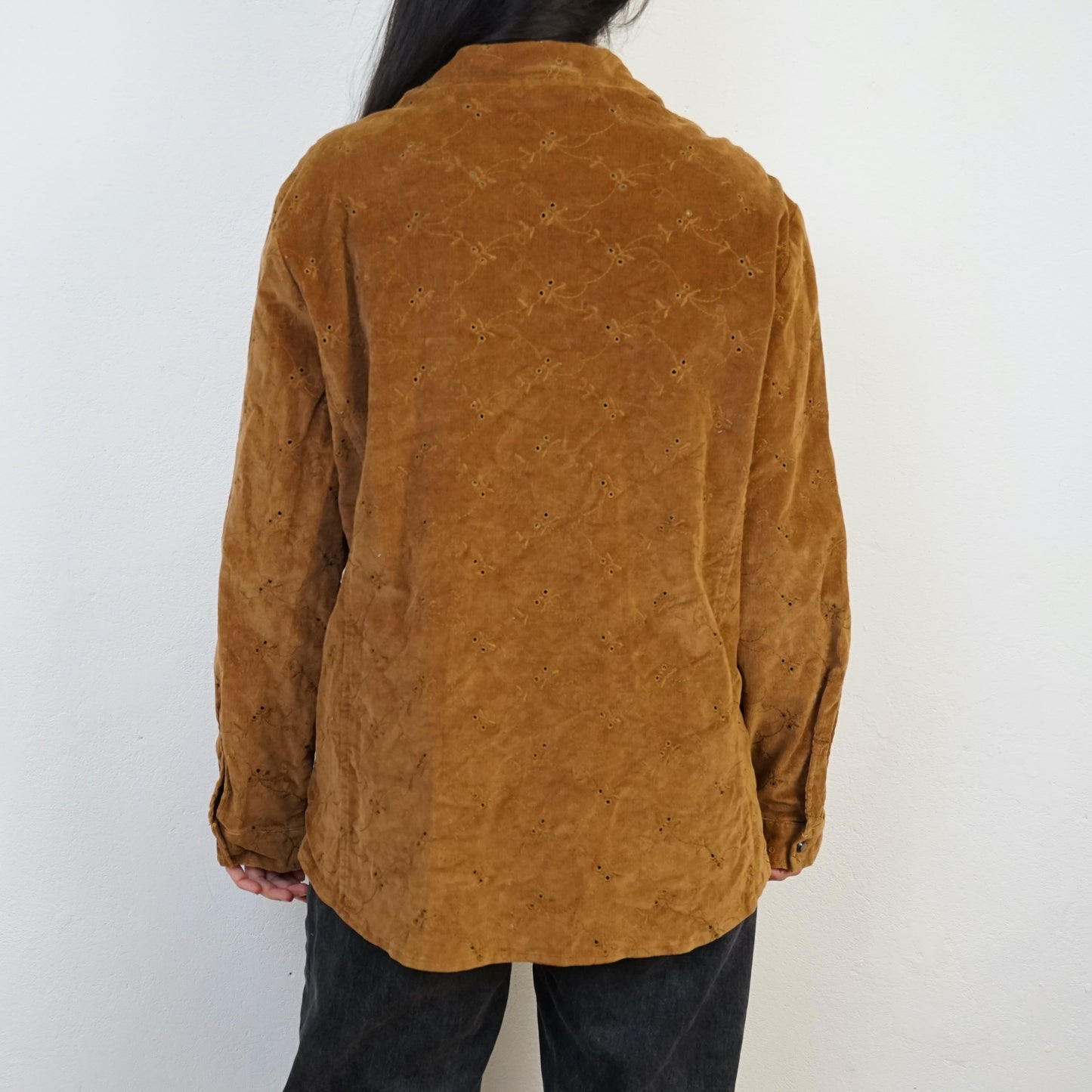 Vintage Corduroy Shirt size L brown
