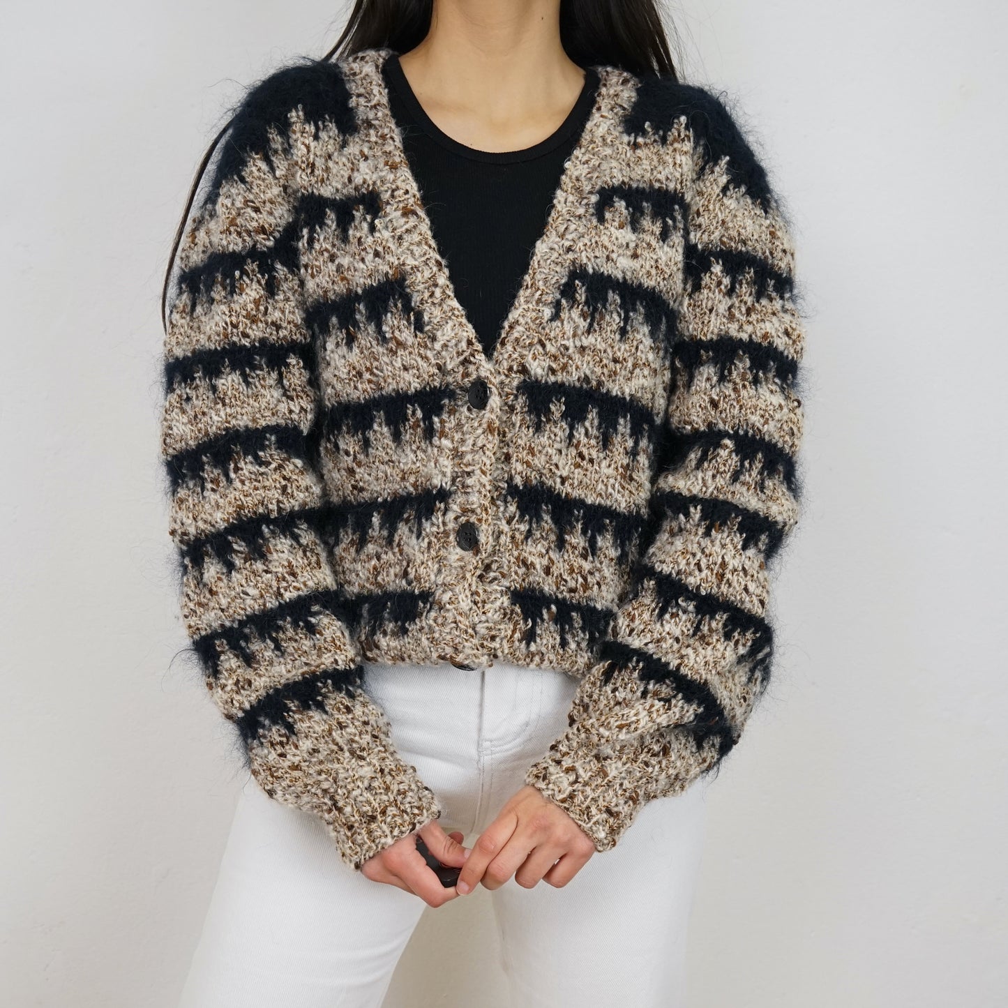 Vintage chunky handmade Cardigan size M