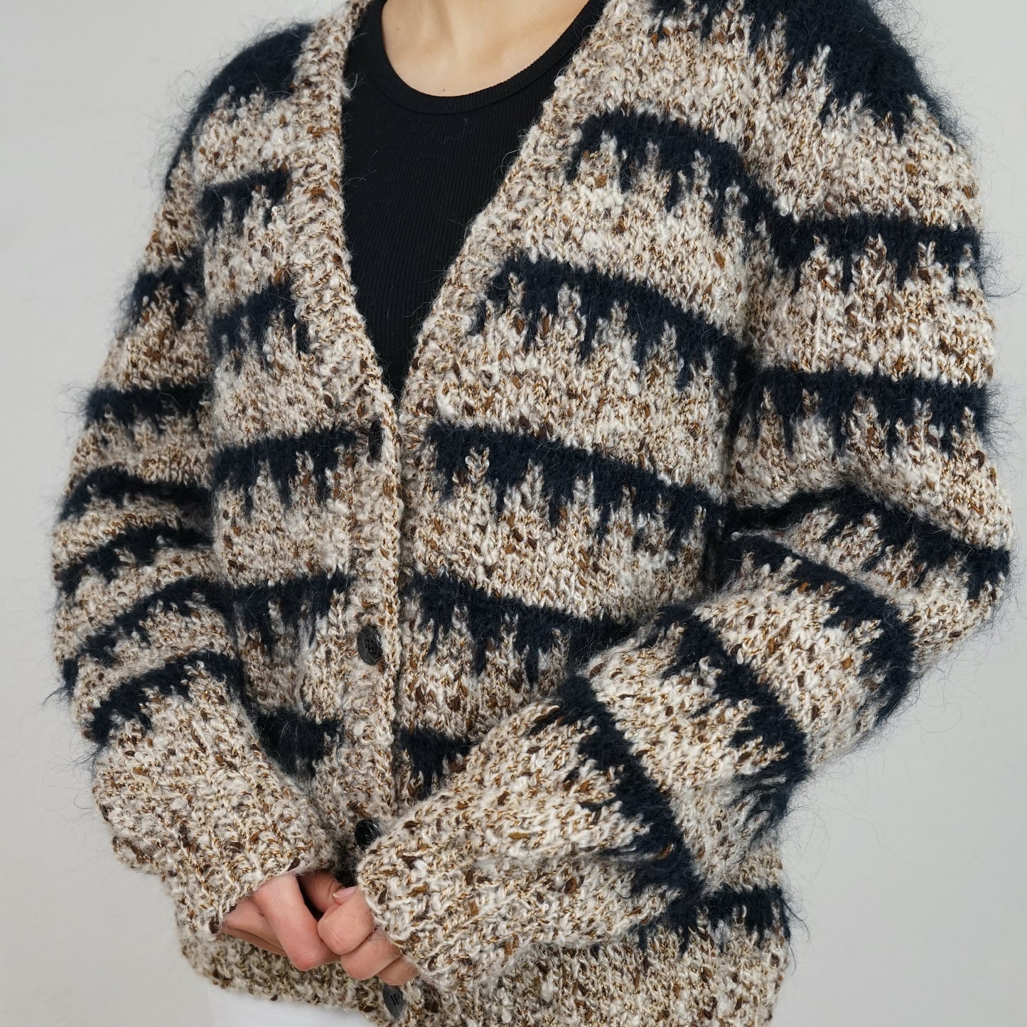 Vintage chunky handmade Cardigan size M