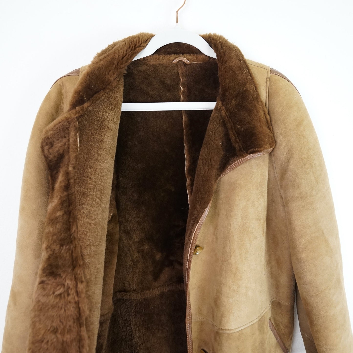 Vintage Shearling Coat Size M-L