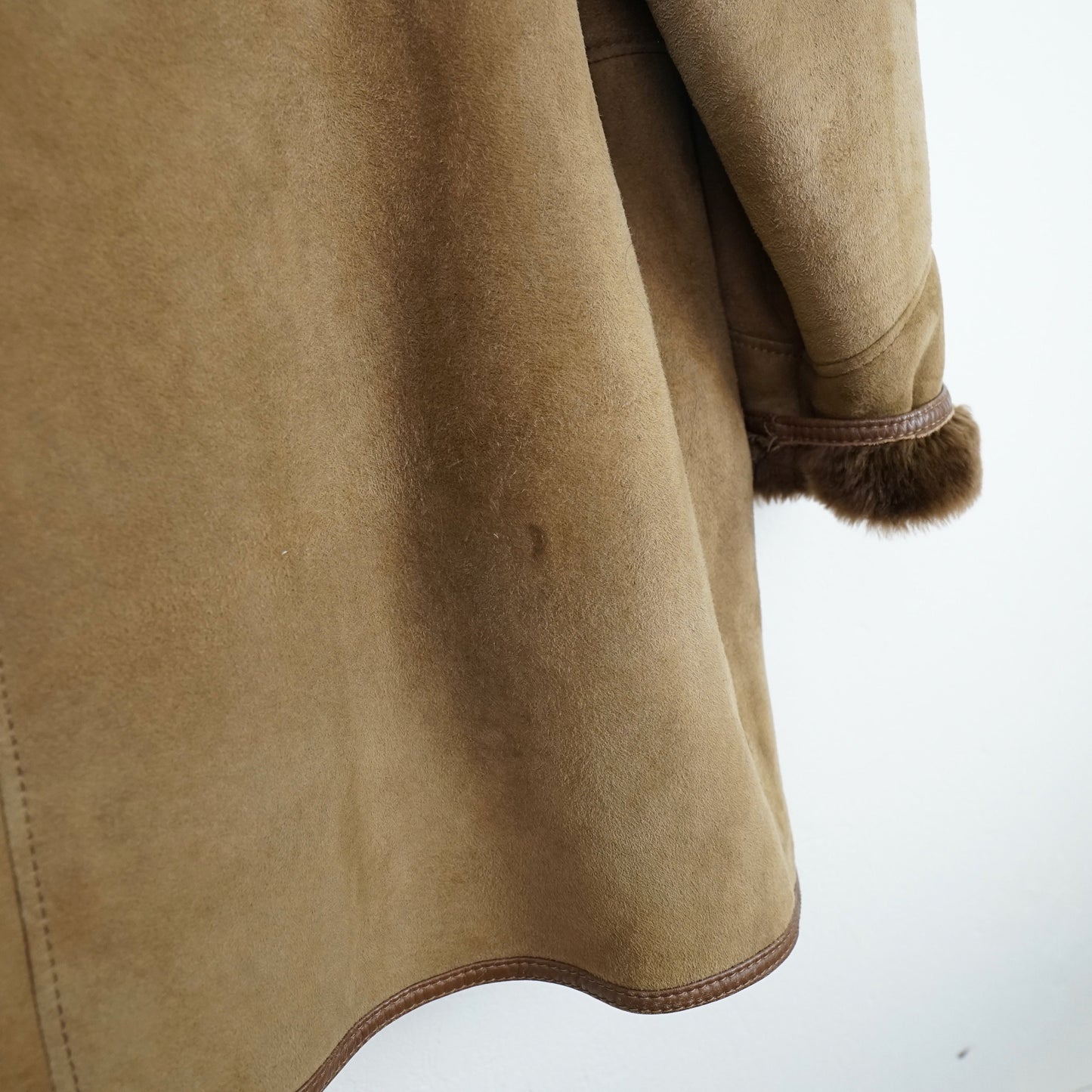 Vintage Shearling Coat Size M-L