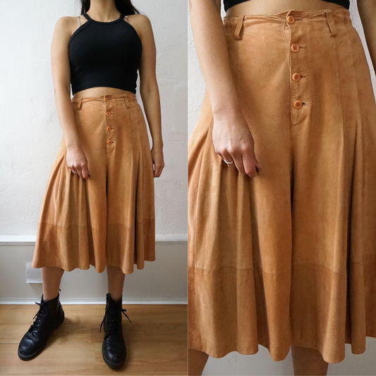 Vintage Culottes 90s size L wide leg pants