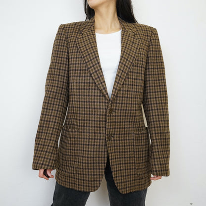 Vintage cashmere wool Blazer Size M-L