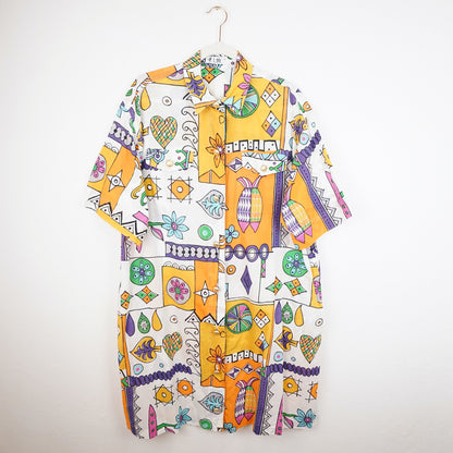 Vintage shirt Dress size L-XL