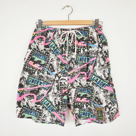 Vintage retro Beach Shorts Size L-XL
