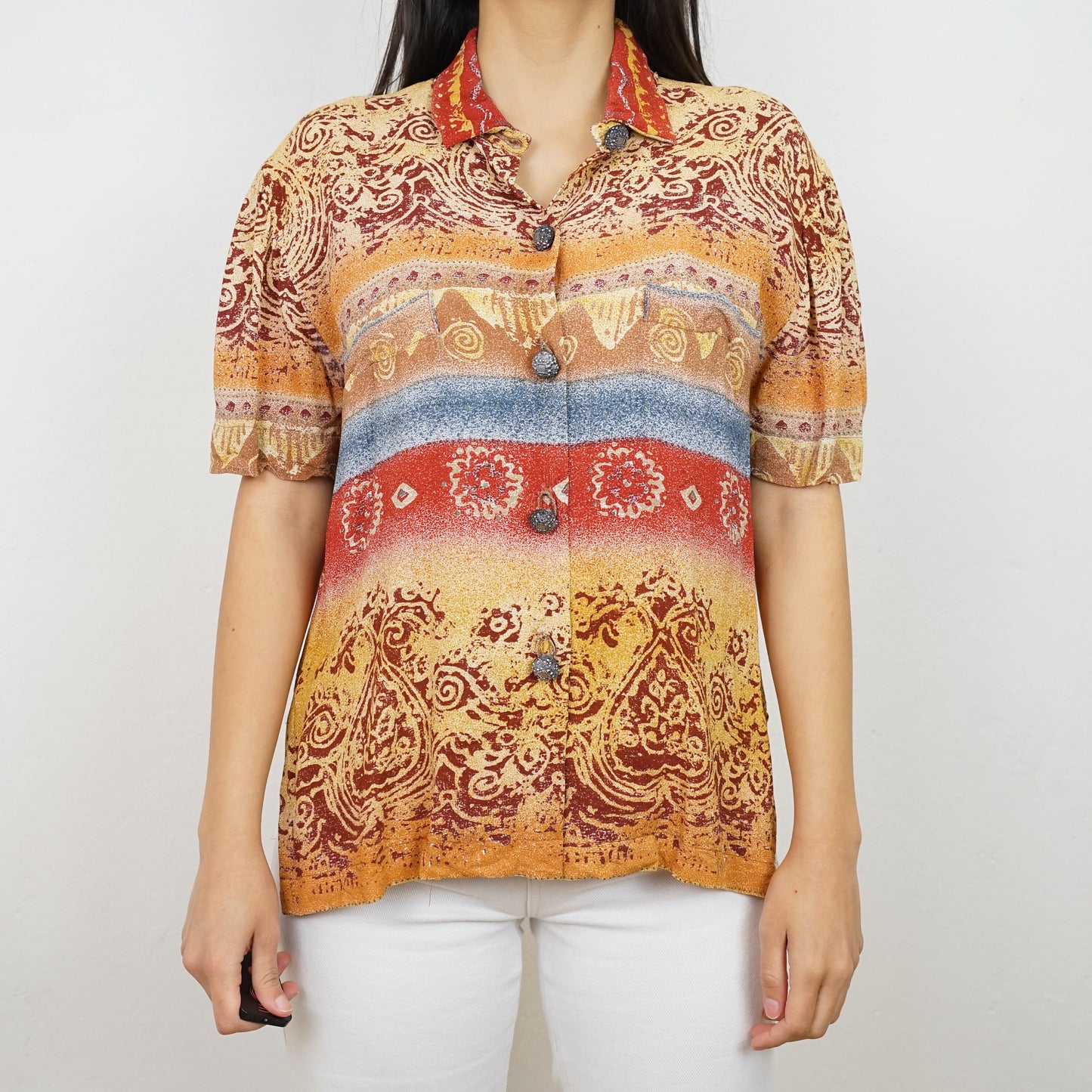 Vintage colorful Shirt size S