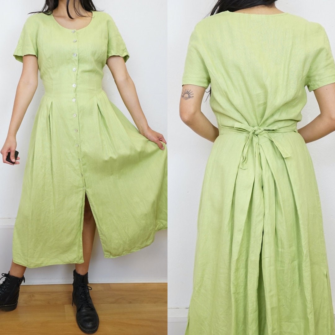 Vintage green Dress size M