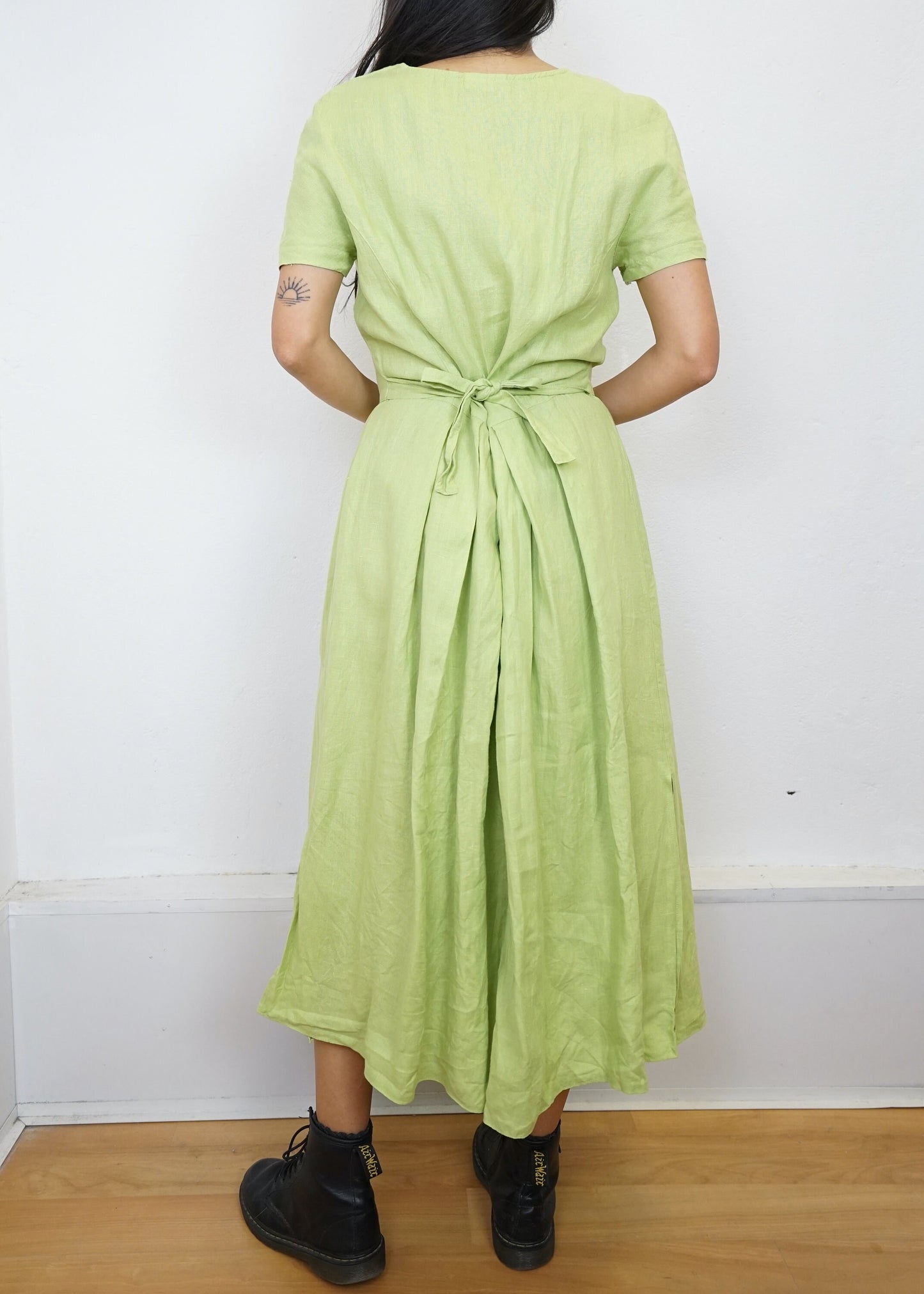 Vintage green Dress size M