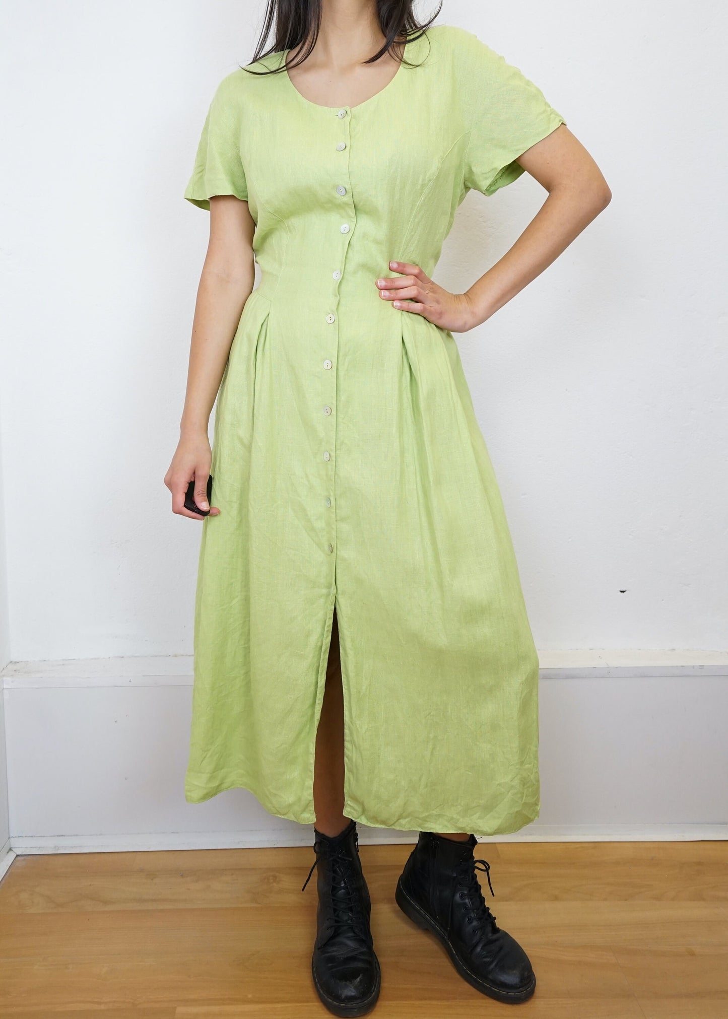 Vintage green Dress size M