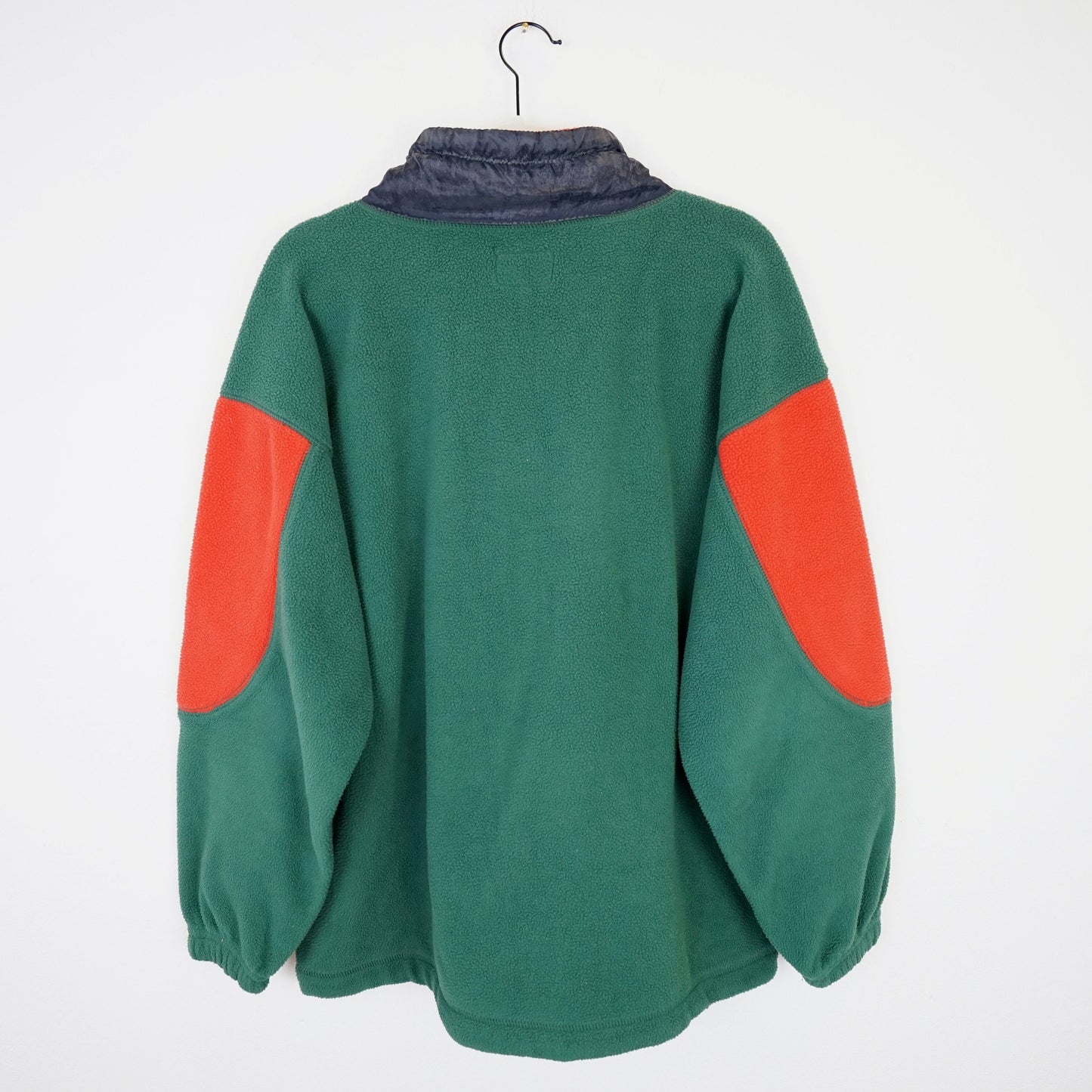 Vintage colorblock Fleece Pullover Men size M-L
