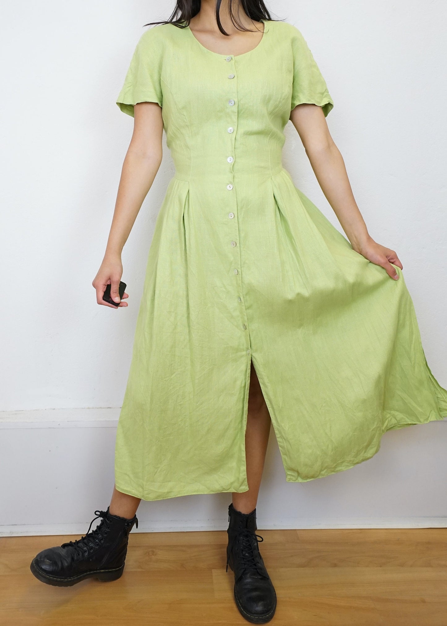 Vintage green Dress size M