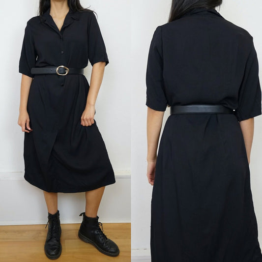 Vintage black Dress size L