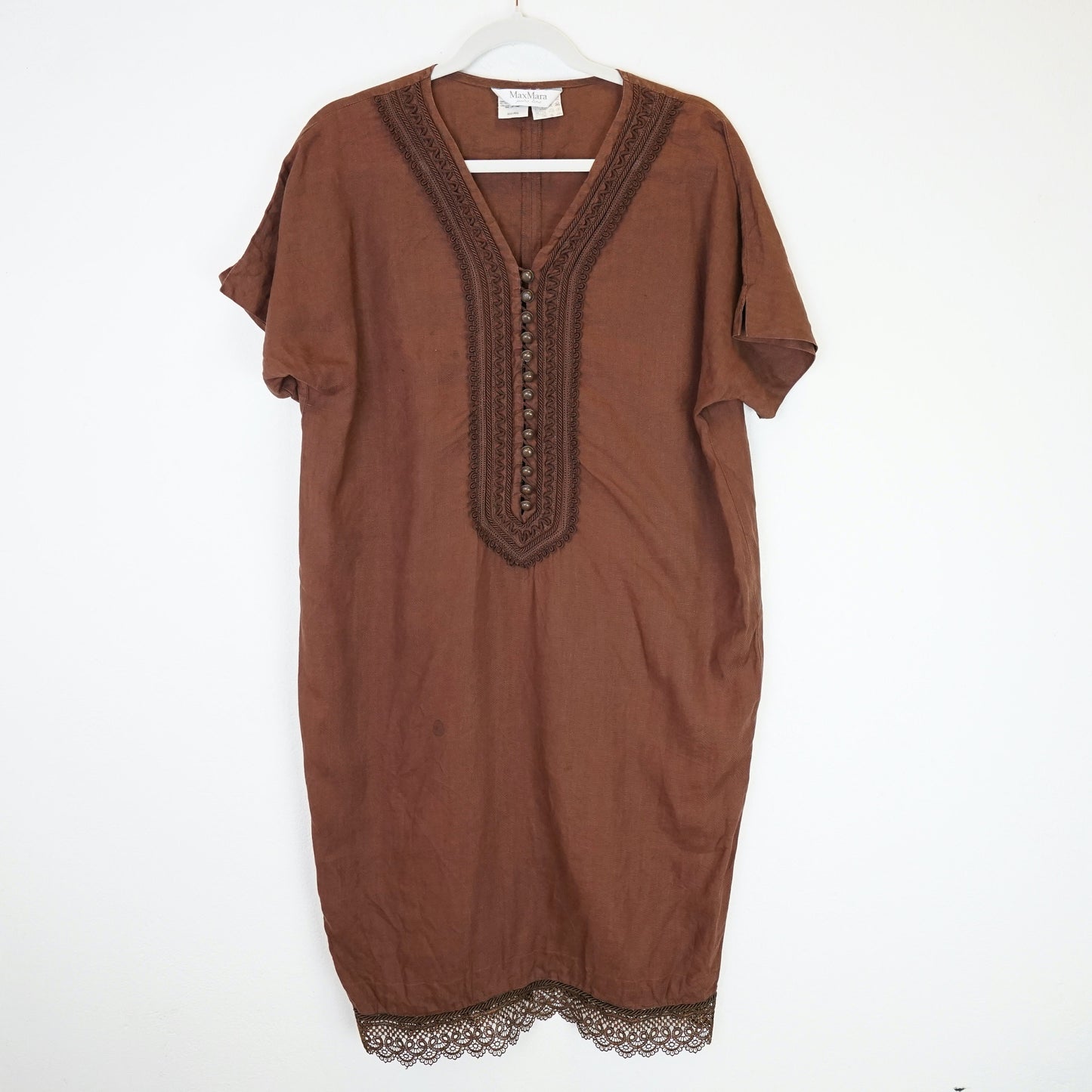 Vintage Max Mara linen Dress size M