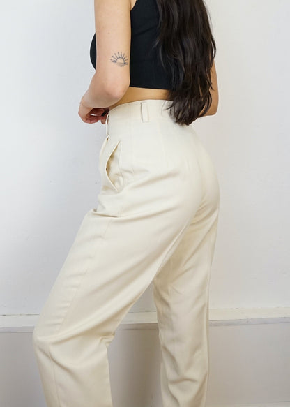 Vintage cream Trousers size S