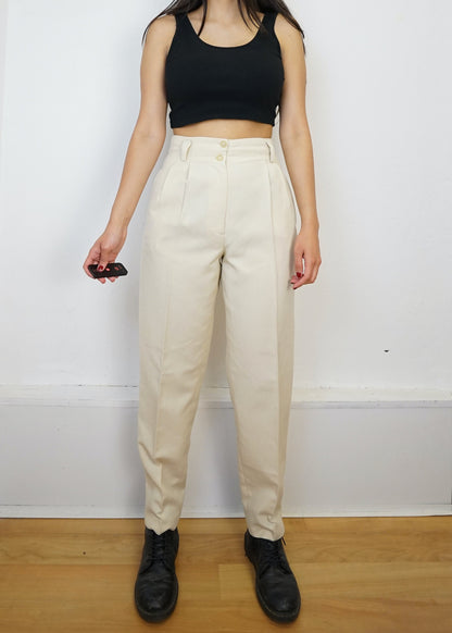 Vintage cream Trousers size S