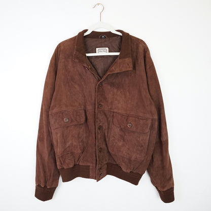 Vintage suede Jacket Men Size XL