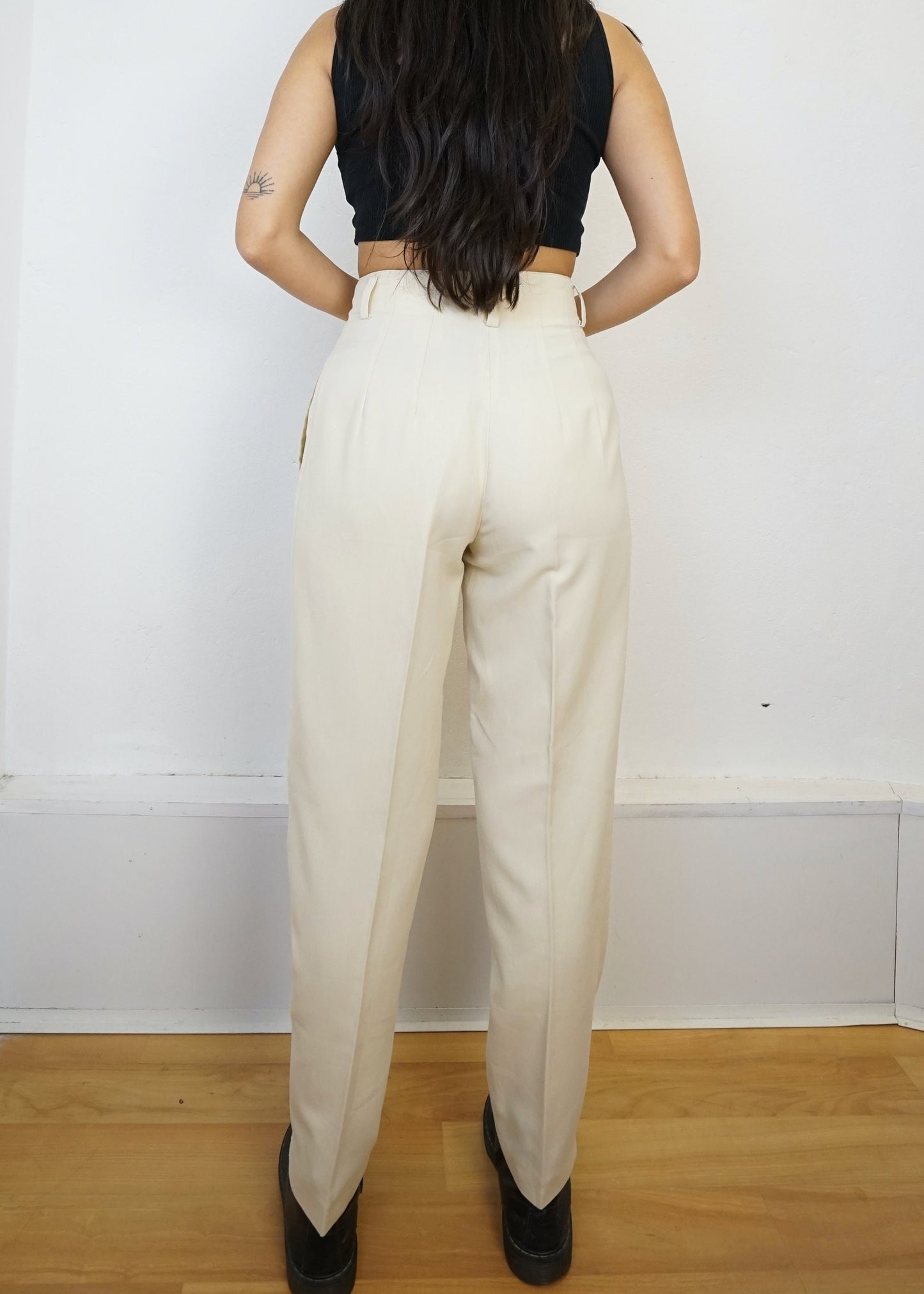 Vintage cream Trousers size S