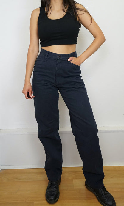 Vintage Armani Pants size S dark blue