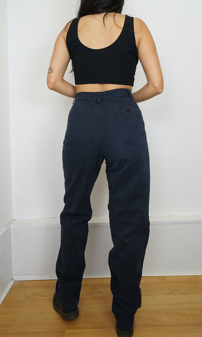 Vintage Armani Pants size S dark blue