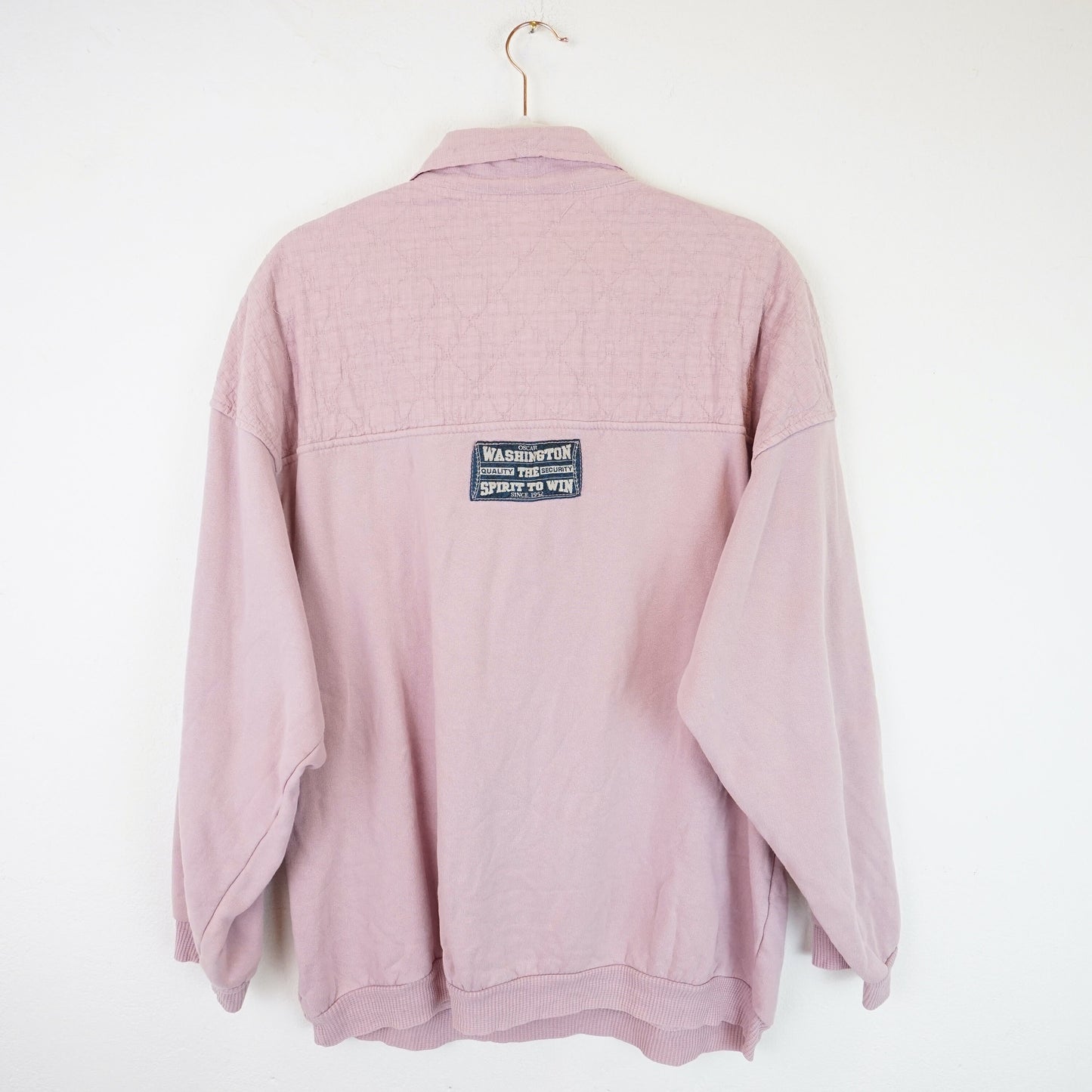 Vintage light pink Sweatshirt men Size L