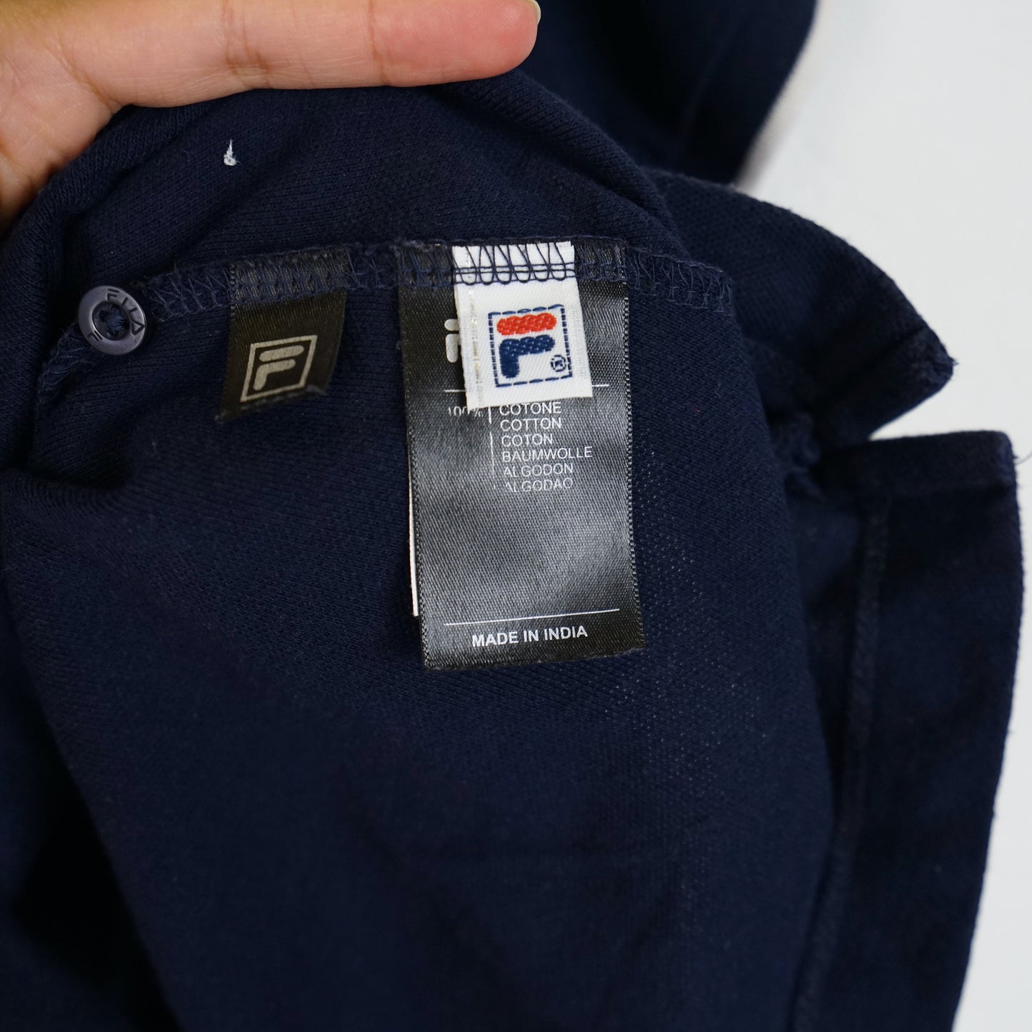 Vintage Fila Polo T-Shirt Size XS cotton