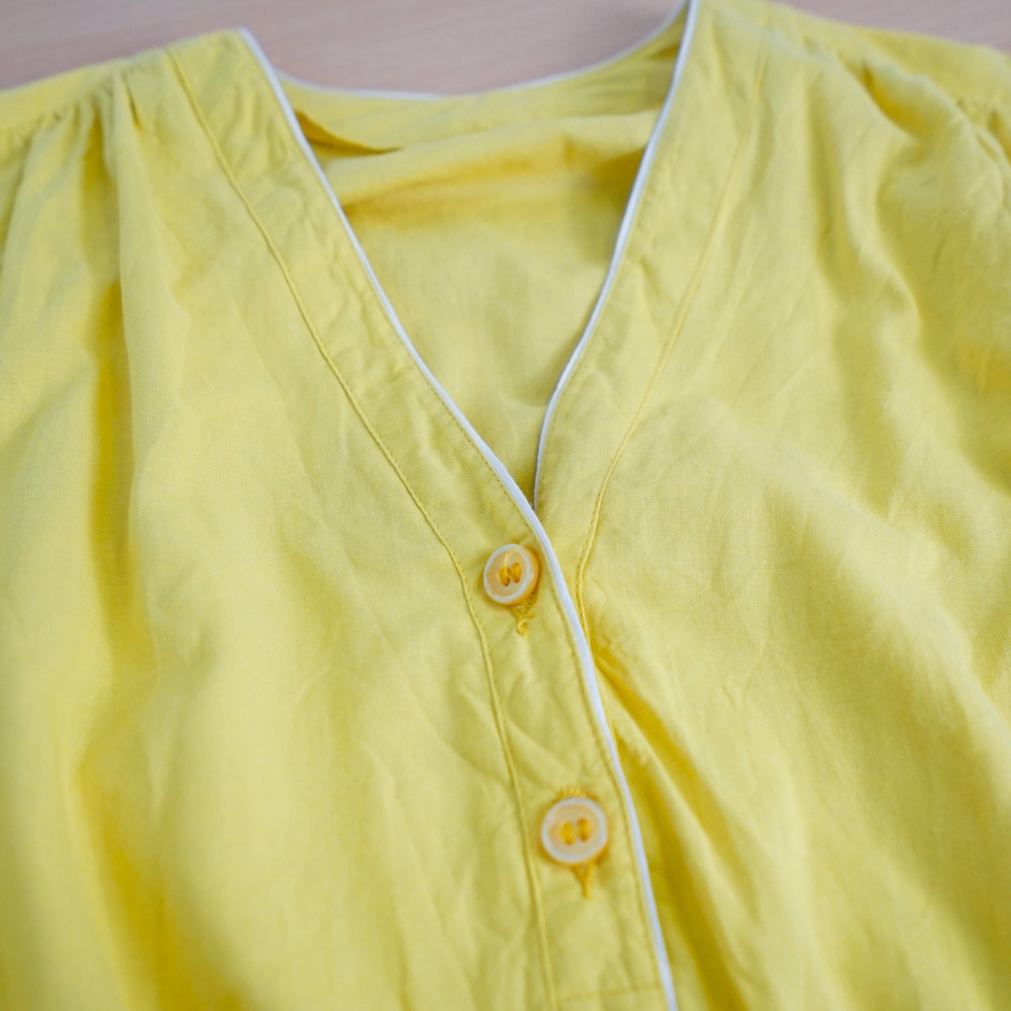 Vintage yellow Dress size S-M