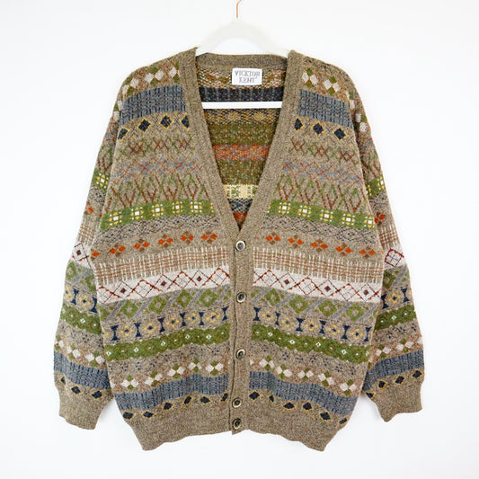 Vintage colorful Cardigan size L