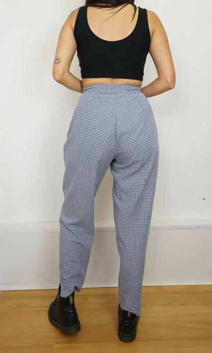 Vintage gingham Pants size XS-S