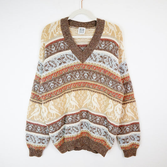 Vintage pure wool Pullover Size L-XL