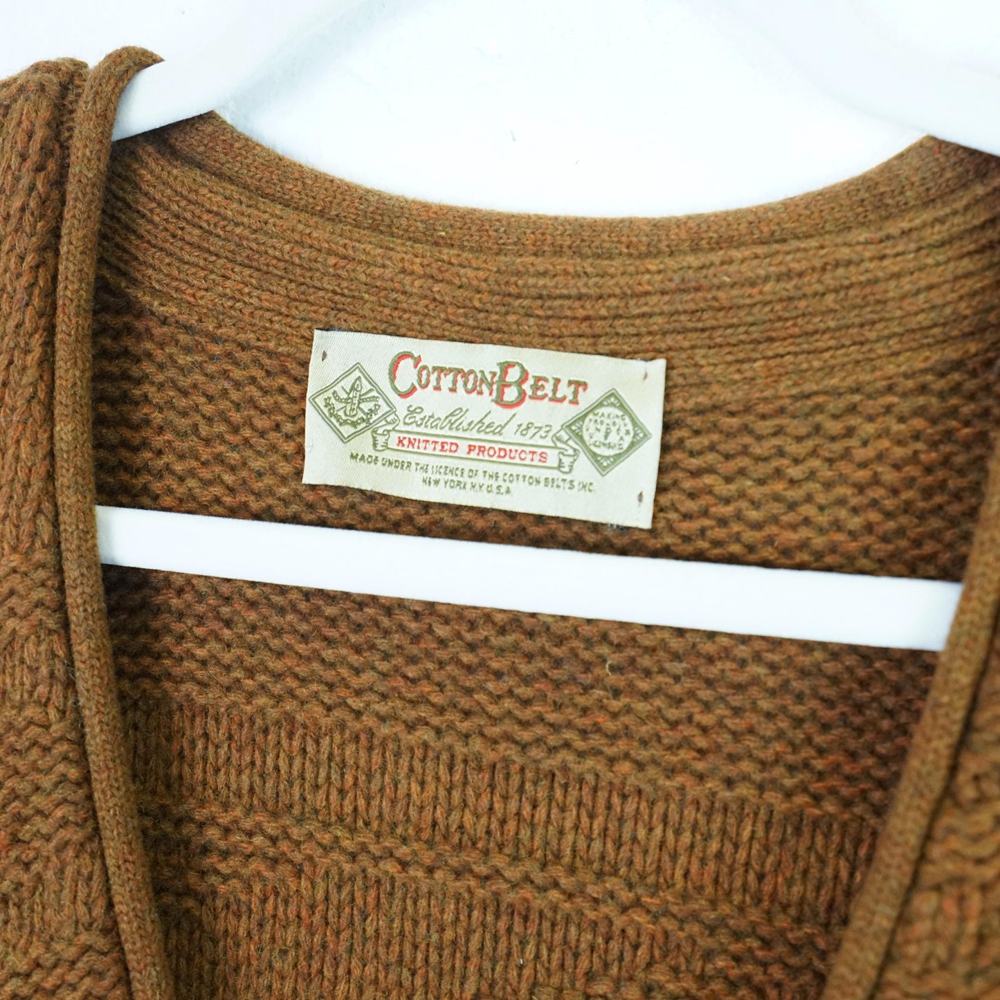 Vintage wool mix Cardigan men size M-L