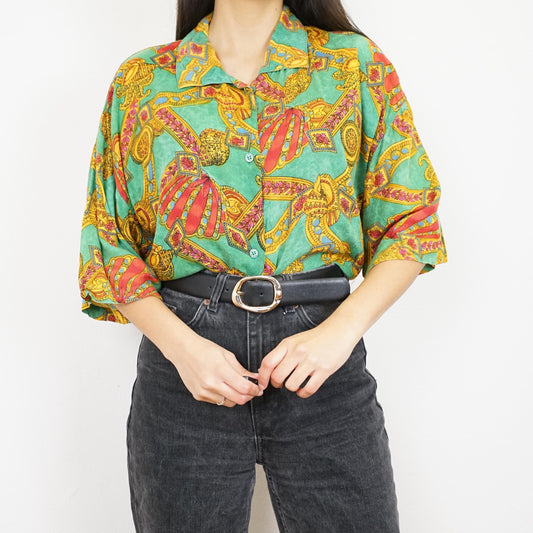 Vintage baroque Shirt size XL