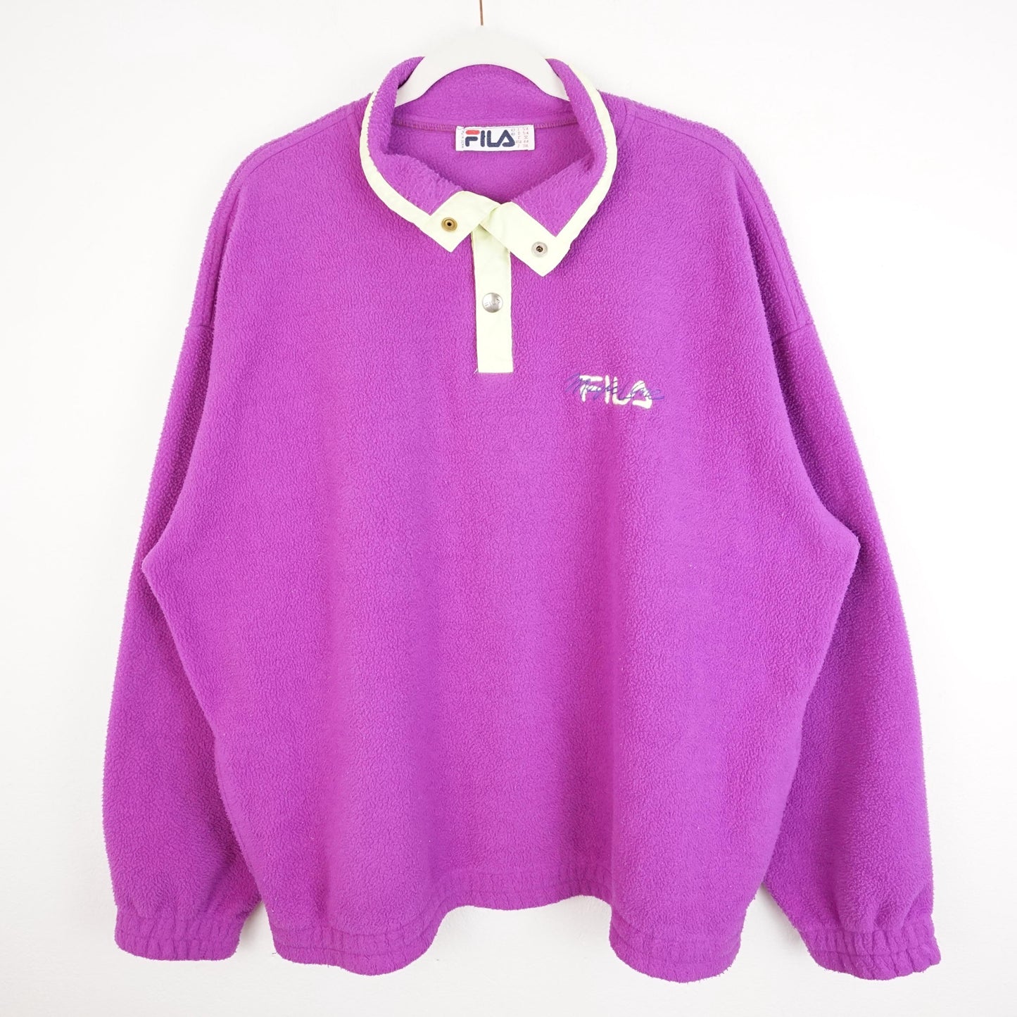 Vintage Fila Fleece Pullover men size XL