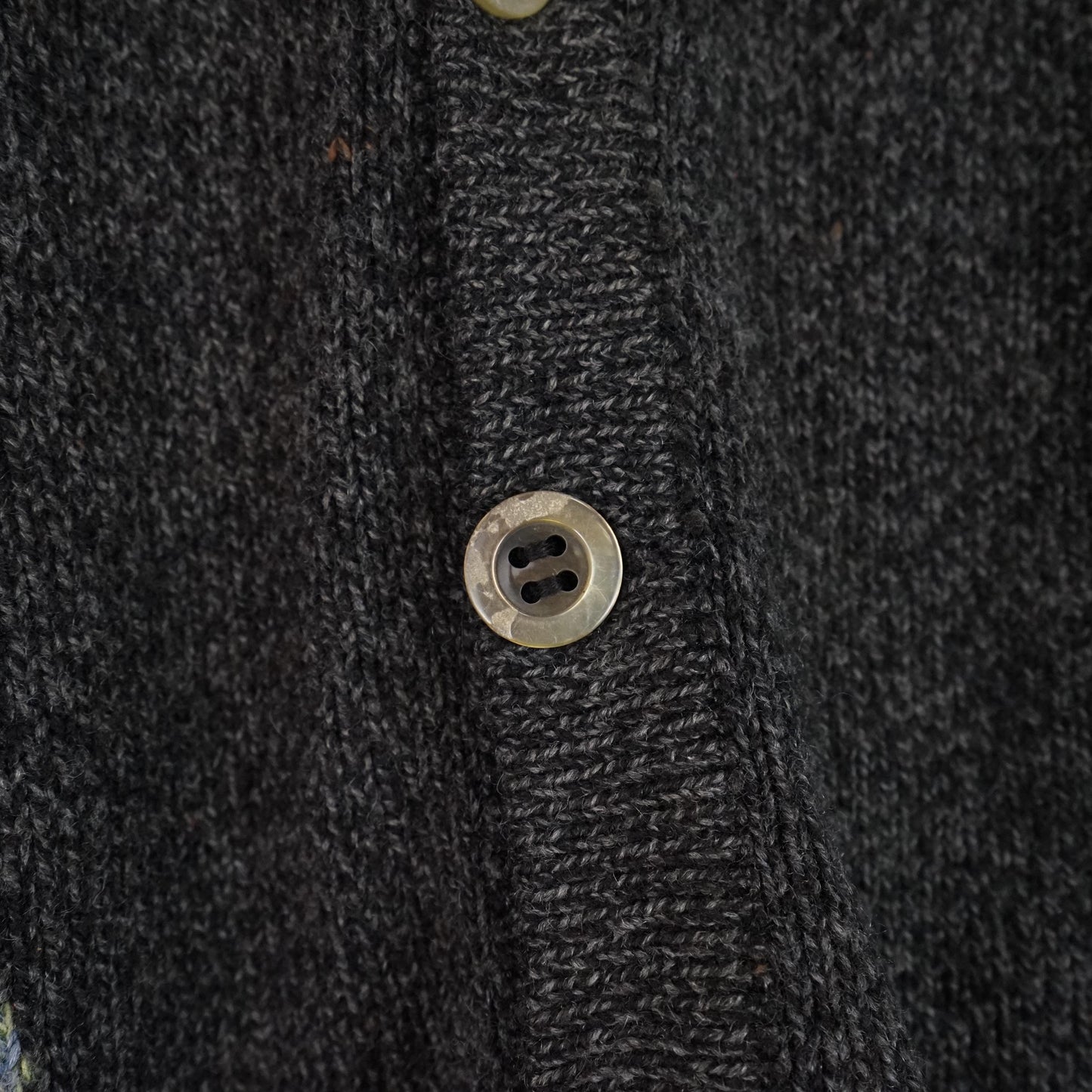 Vintage cashmere wool mix Cardigan size L