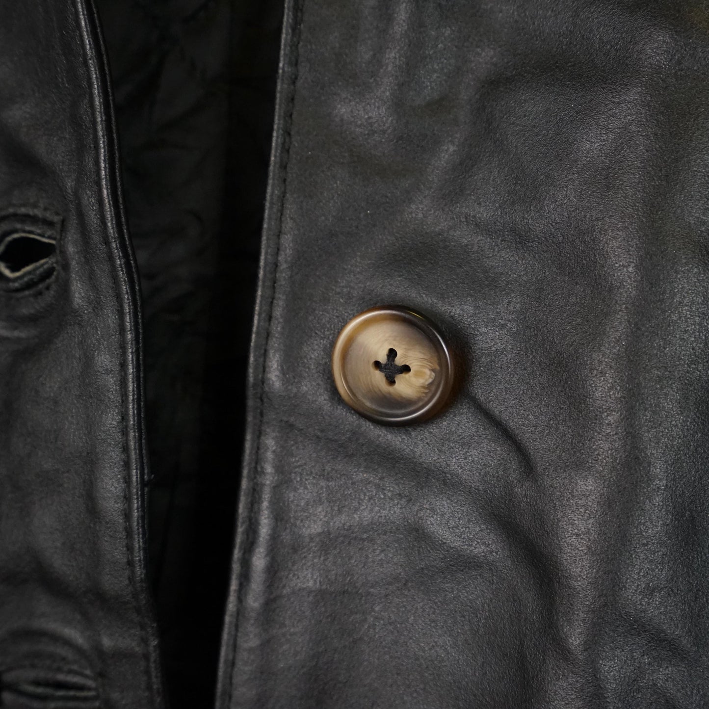 Vintage leather jacket size M