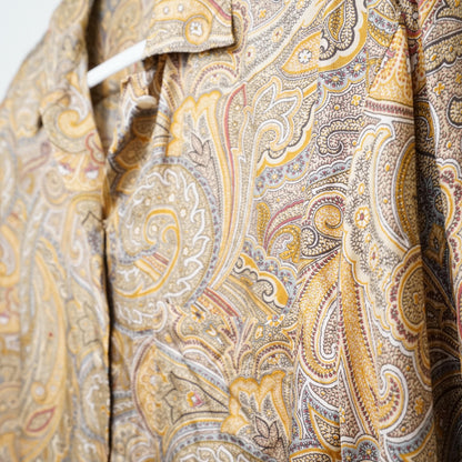 Vintage paisley Blouse size XL