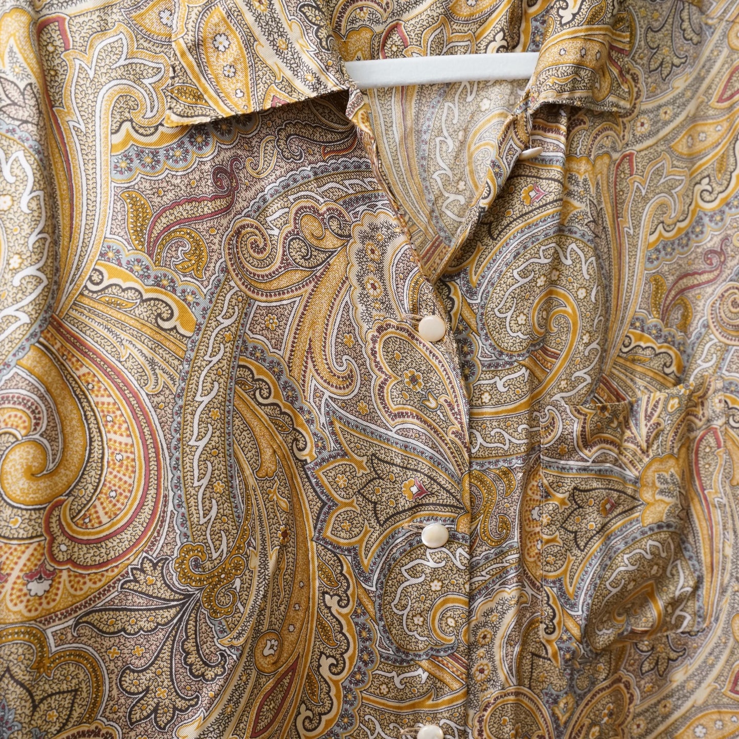 Vintage paisley Blouse size XL