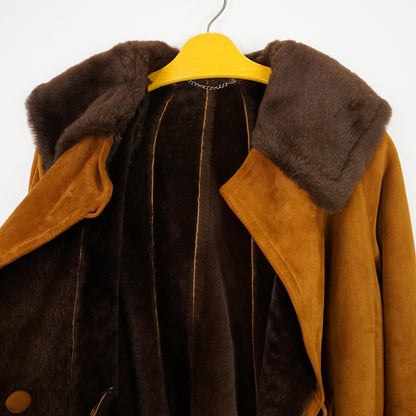 Vintage Shearling Coat Size L