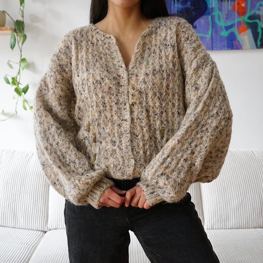 Vintage handmade Cardigan size XL