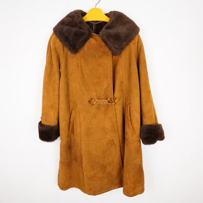 Vintage Shearling Coat Size L