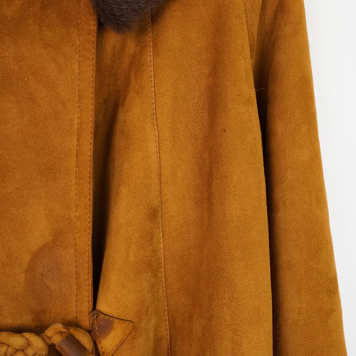 Vintage Shearling Coat Size L