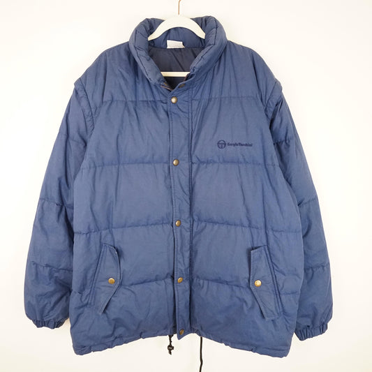 Vintage Sergio Tacchini Puffer Jacket Size XL