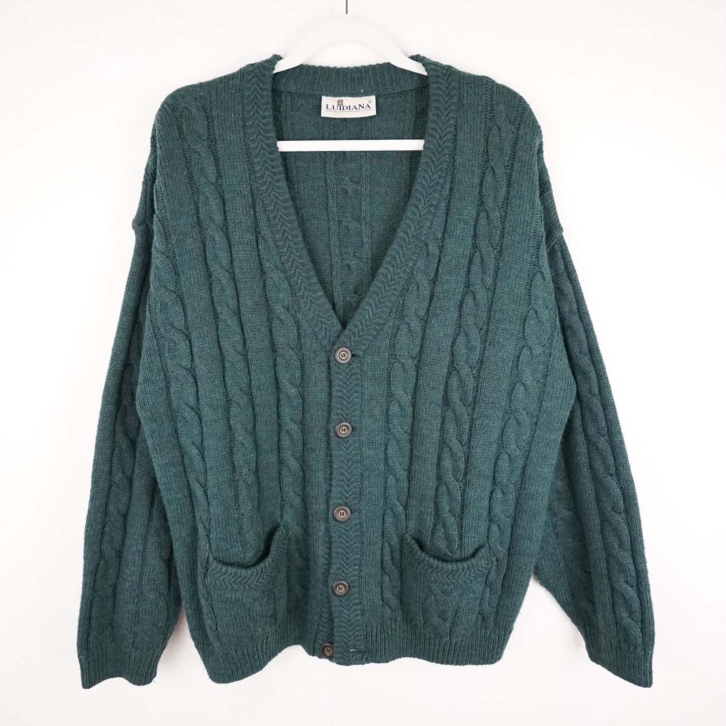 Vintage wool mix Cardigan size L