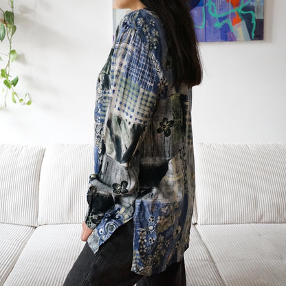 Vintage long sleeve Shirt size L