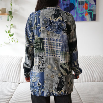 Vintage long sleeve Shirt size L
