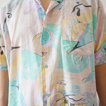 Vintage cotton shirt size L