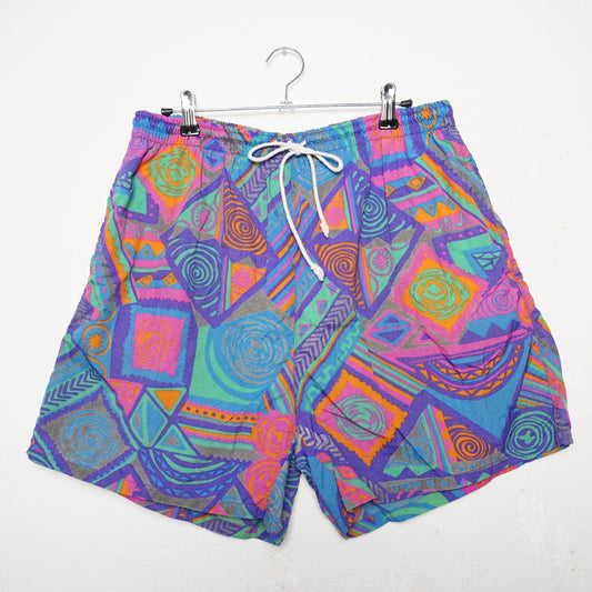 Vintage colorful Swim Shorts Size XL