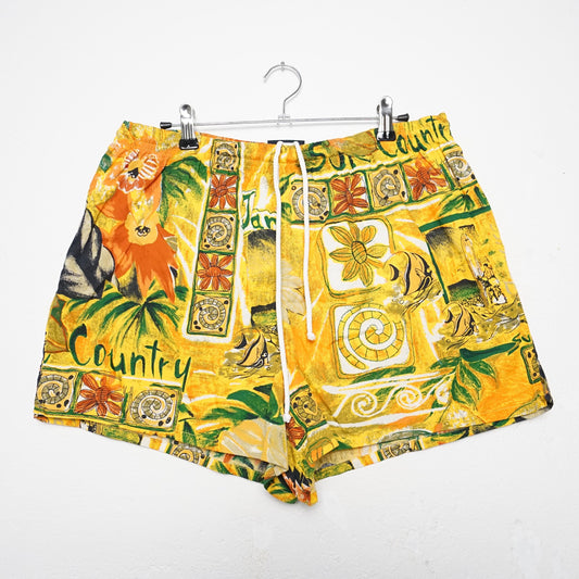 Vintage colorful Swim Shorts Size M