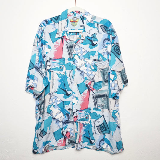 Vintage 80s Shirt size L-XL