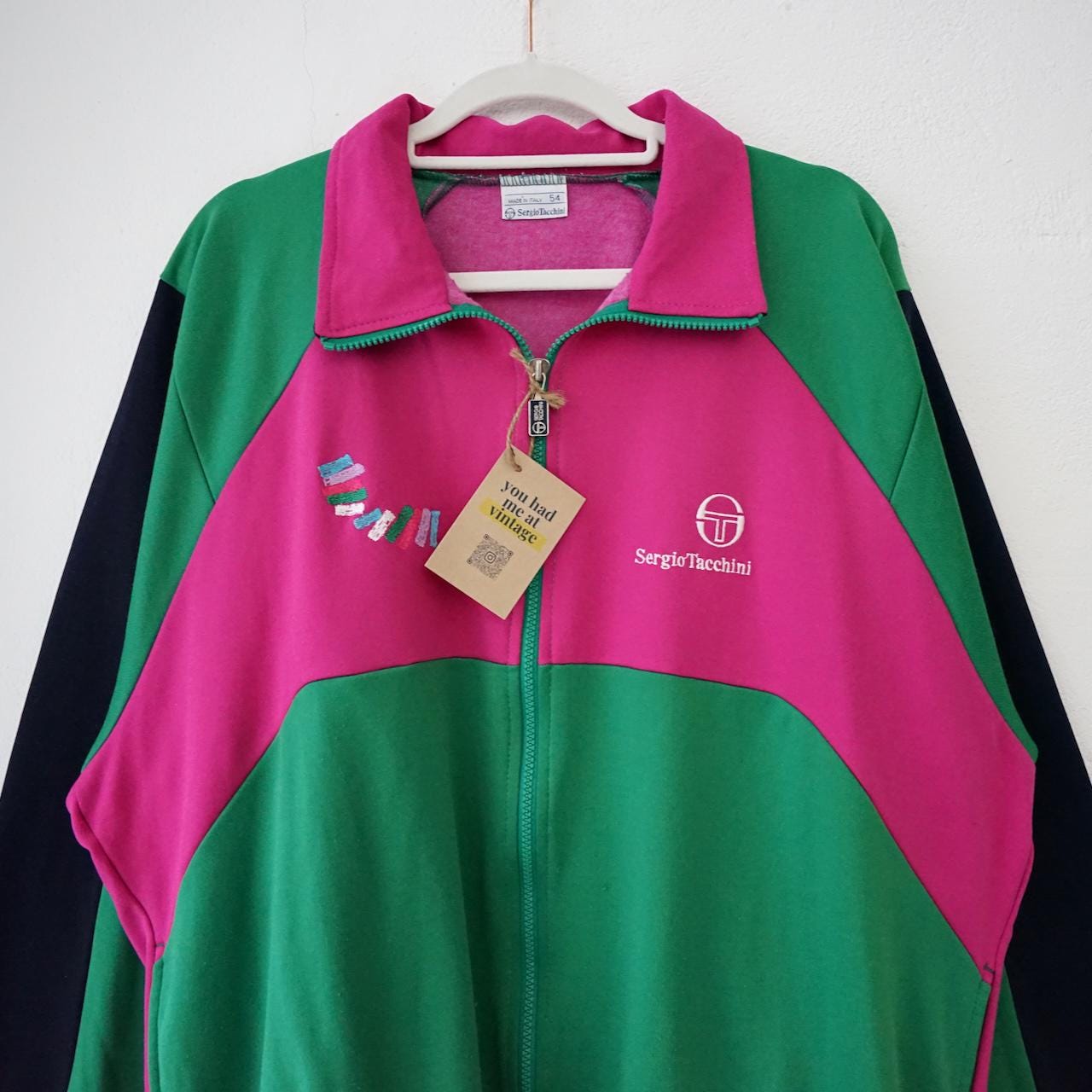 Vintage Sergio Tacchini sport jacket Size XL